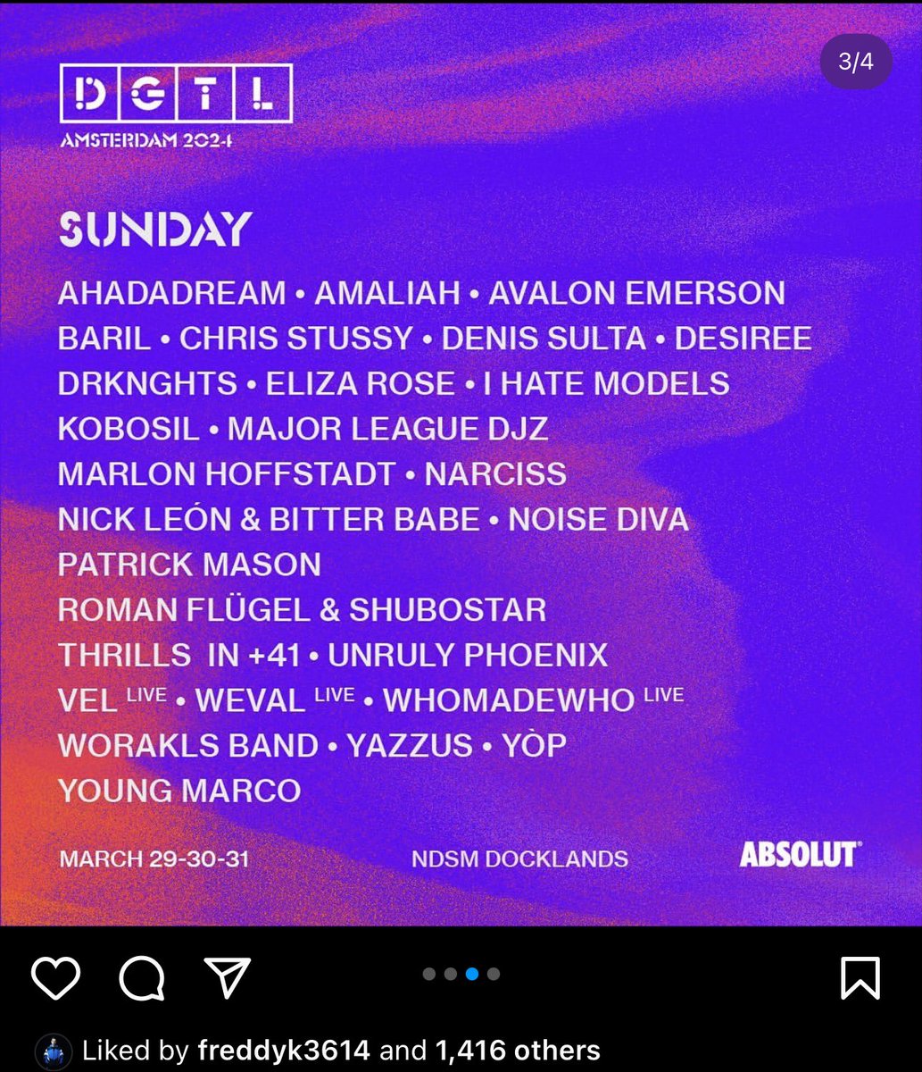 any tickets for DGTL sunday?🙏🏼