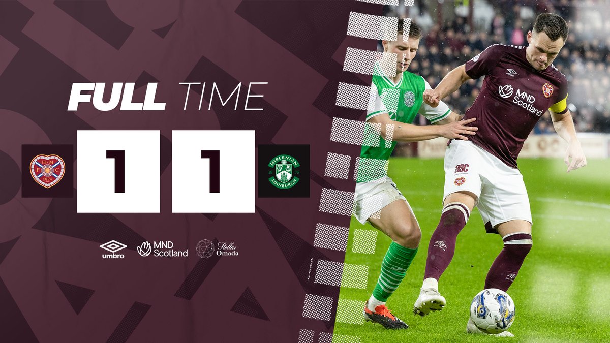 JamTarts's tweet photo. The Edinburgh derby ends in a draw. https://t.co/U4hRiungwa