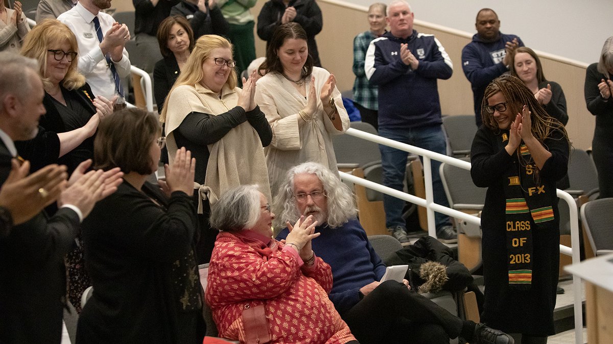 stfxuniversity's tweet image. Ms. Deveau&apos;s tremendous gift, in addition to providing further funds for ongoing programs and initiatives, will help create two new centres on campus: the Deveau Centre for Indigenous Governance &amp;amp; Social Justice and the Black Student Success Centre. stfx.ca/news/Deveau-Le…