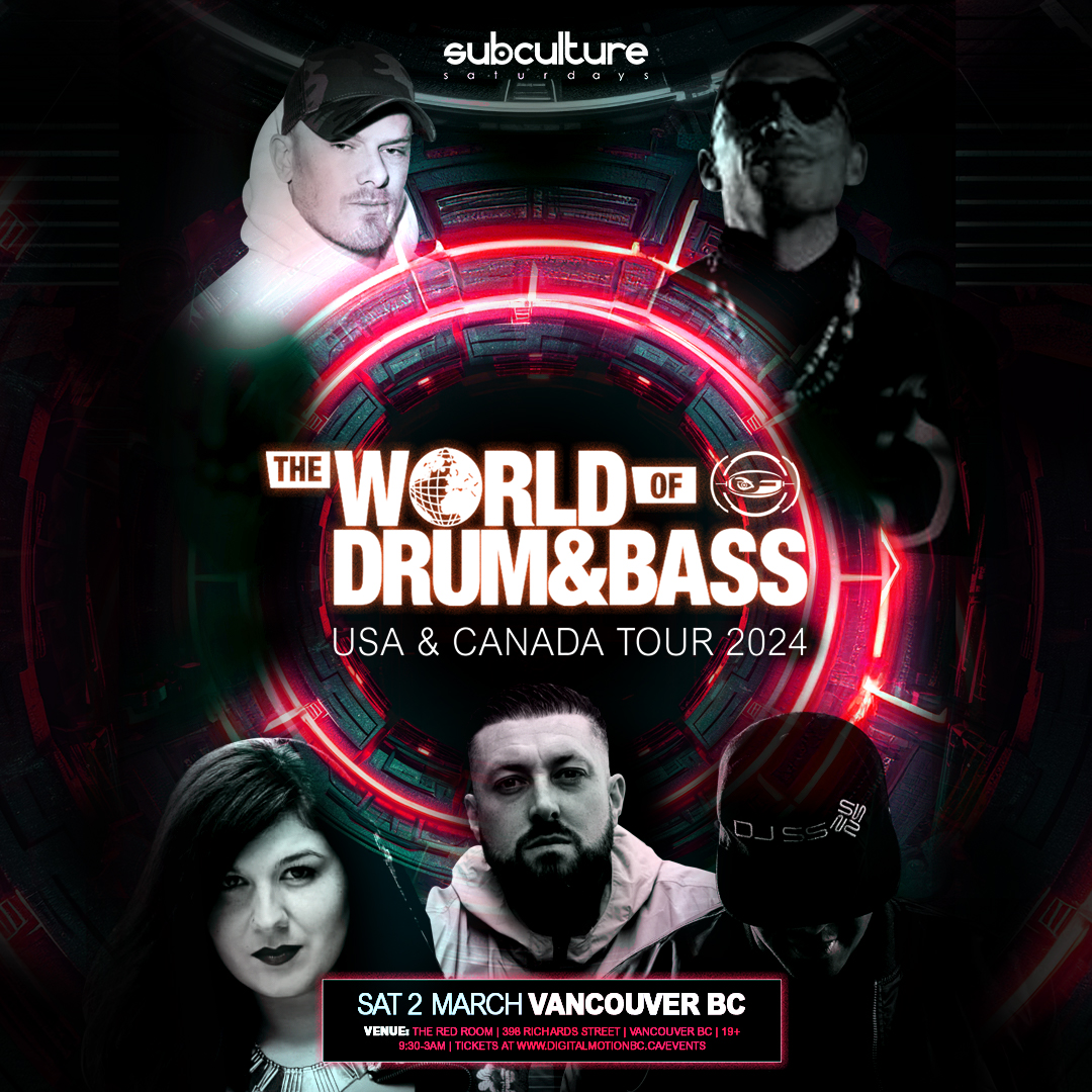 THIS SATURDAY! 100% DnB with <a href="/WODNB/">#WODNB</a> crew <a href="/djssformation/">Djss❤️.</a> <a href="/ThePrototypesUK/">Millennia</a> <a href="/injamusic/">Inja</a> + more live and direct <a href="/REDROOMVANCITY/">The Red Room</a> tickets at digitalmotionbc.ca/events #Vancouver