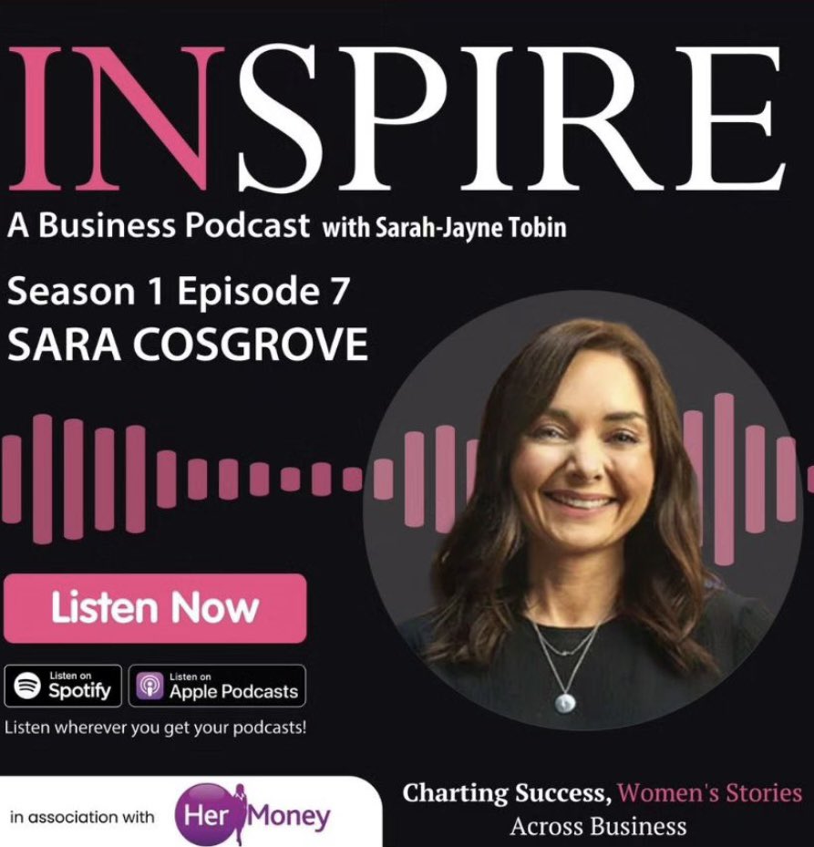 This week’s INSPIRE in assoc with Her Money is with my favourite Home of the Year judge @saracosgrovestudio! I already felt like a friend- she’s been a regular in my house for the last few years, albeit on TV! @hermoneycwm #financialfreedom #financialempowerment #womeninfinance