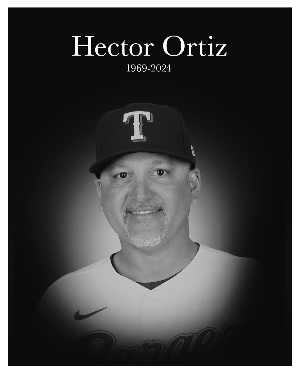We mourn the passing of longtime Major and Minor League coach, Hector Ortiz, who died this morning at age 54 after a long cancer battle. Our thoughts and prayers are with his family and friends during this time.