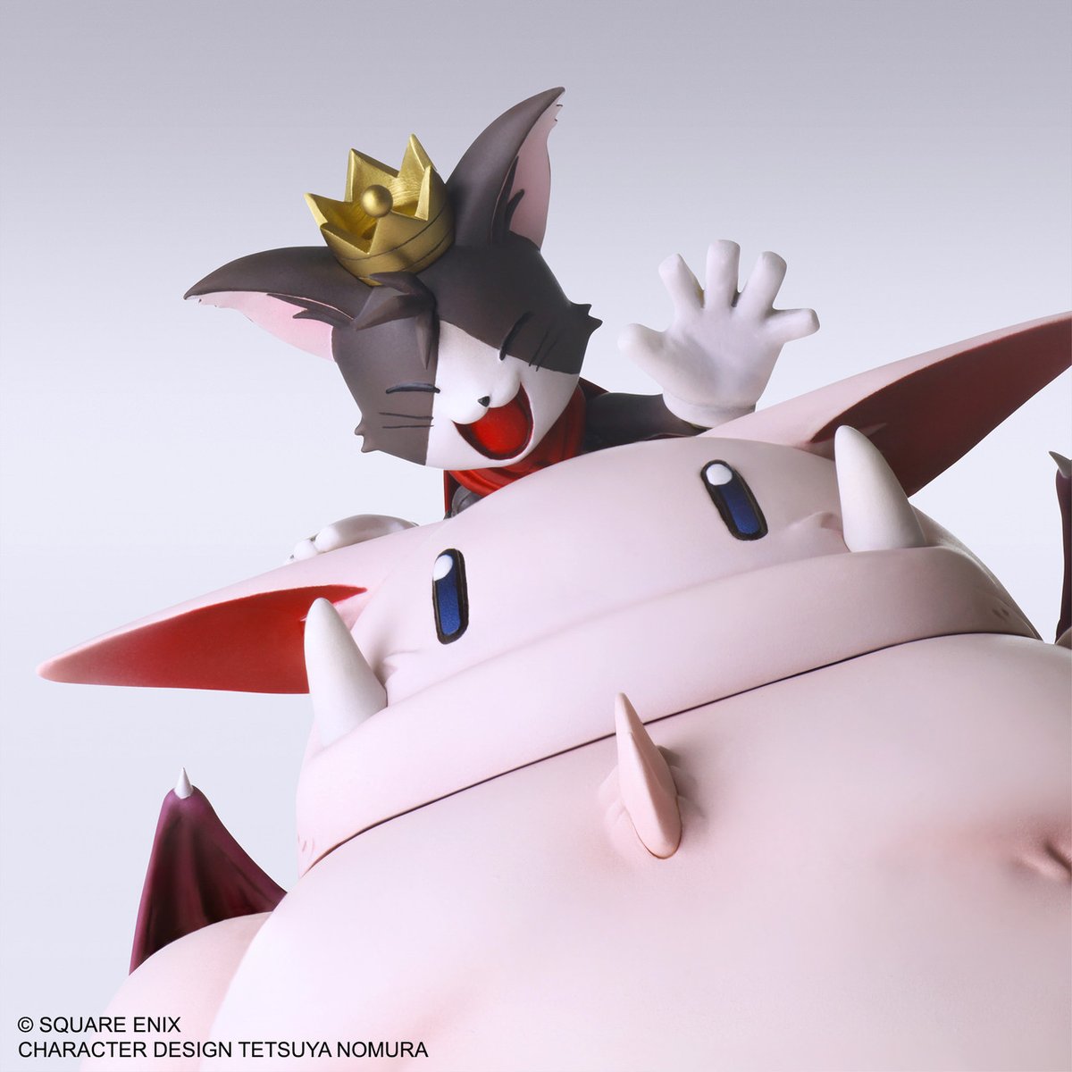 「Bring Arts Cait Sith & Fat Moogle (Final」|THE ART OF VIDEO GAMESのイラスト