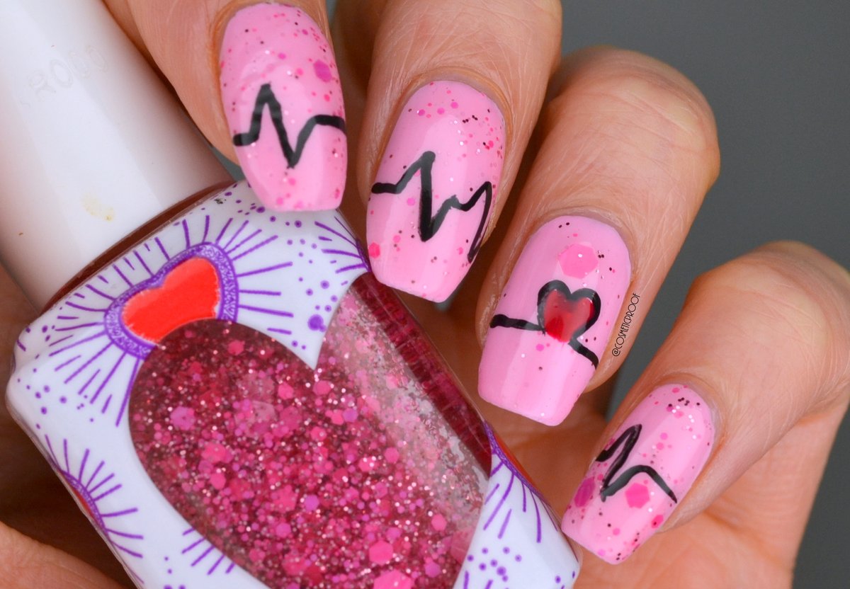 💅 BLOG| Heartbeat nail art for this week's #CBBxManiMonday! tinyurl.com/3sfmfzz3