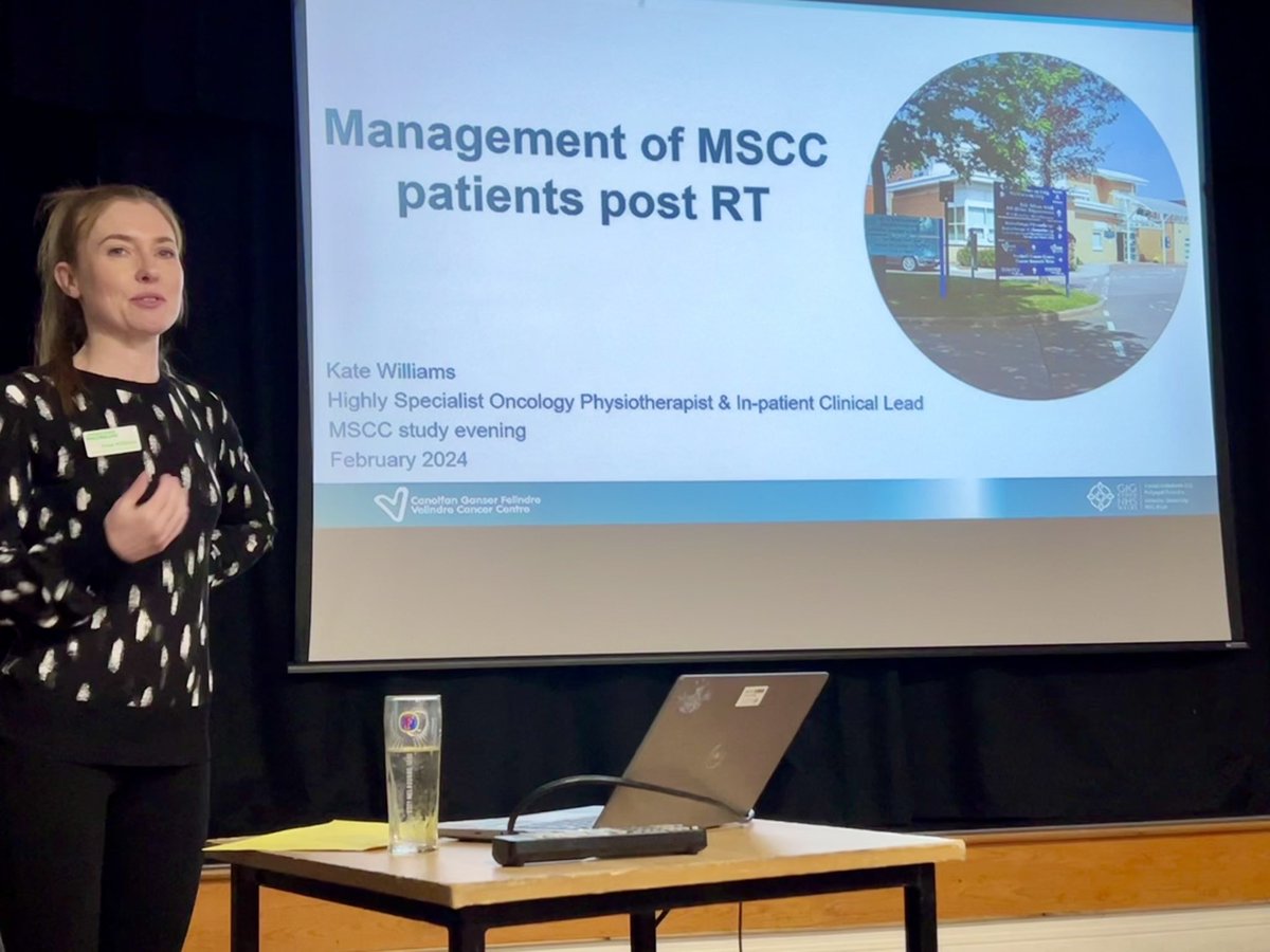 ⭐️Amazing to Present and Talk about #MSCC@VCC Study Evening!⭐️
#ImprovingPatientPathways 
@VelindreCC 
#AOS 
#EmergencyRT 
#PalliativeRT
#PalliativeCare
#MetastaticSpinalCordCompression