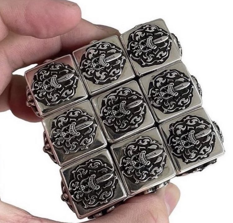 Shtreetwear's tweet image. Chrome Hearts Rubiks Cube