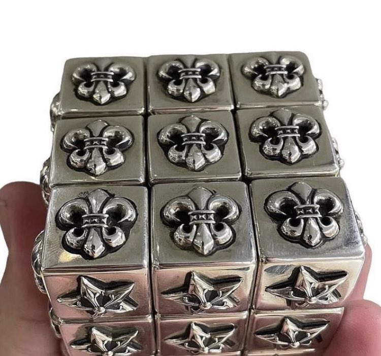 Shtreetwear's tweet image. Chrome Hearts Rubiks Cube