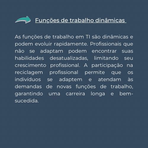 ProgramaThor's tweet image. Em um cenário tecnológico em constante mudança, atualizar nossos conhecimentos é crucial para acompanhar o ritmo e contribuir para o progresso da indústria. Mergulhamos aqui na necessidade de reciclagem profissional em TI. ♻️💻

#reciclagemprofissional #programathor