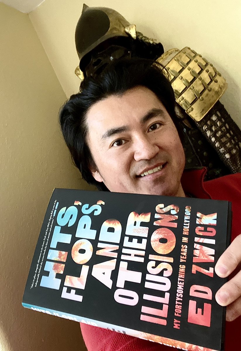Enjoying reading your book, <a href="/EdwardZwick1/">Edward Zwick</a> Congratulations! Honored working with you on #TheLastSamurai 20 years ago! “Jolly Good” 👍 #Nobutada