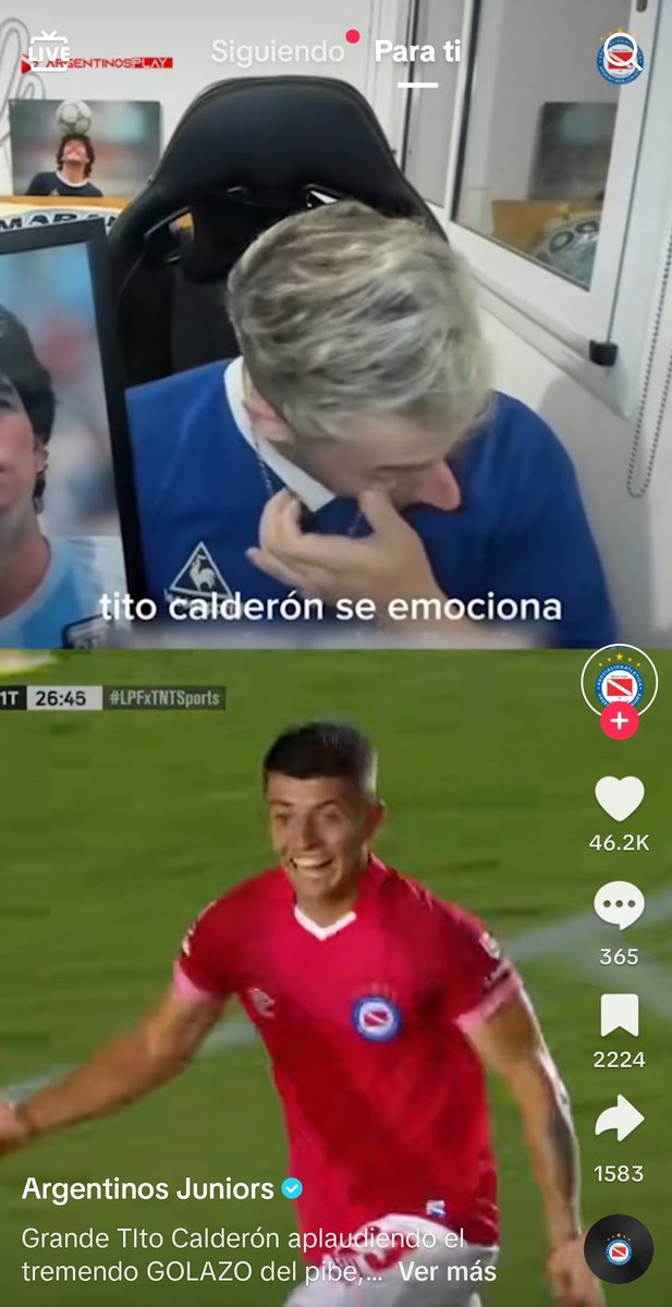 OOC_Momo's tweet photo. Jajajajjajsjajajaj lo descansaba la cuenta de Argentinos Juniors https://t.co/i7Metdb2Jk