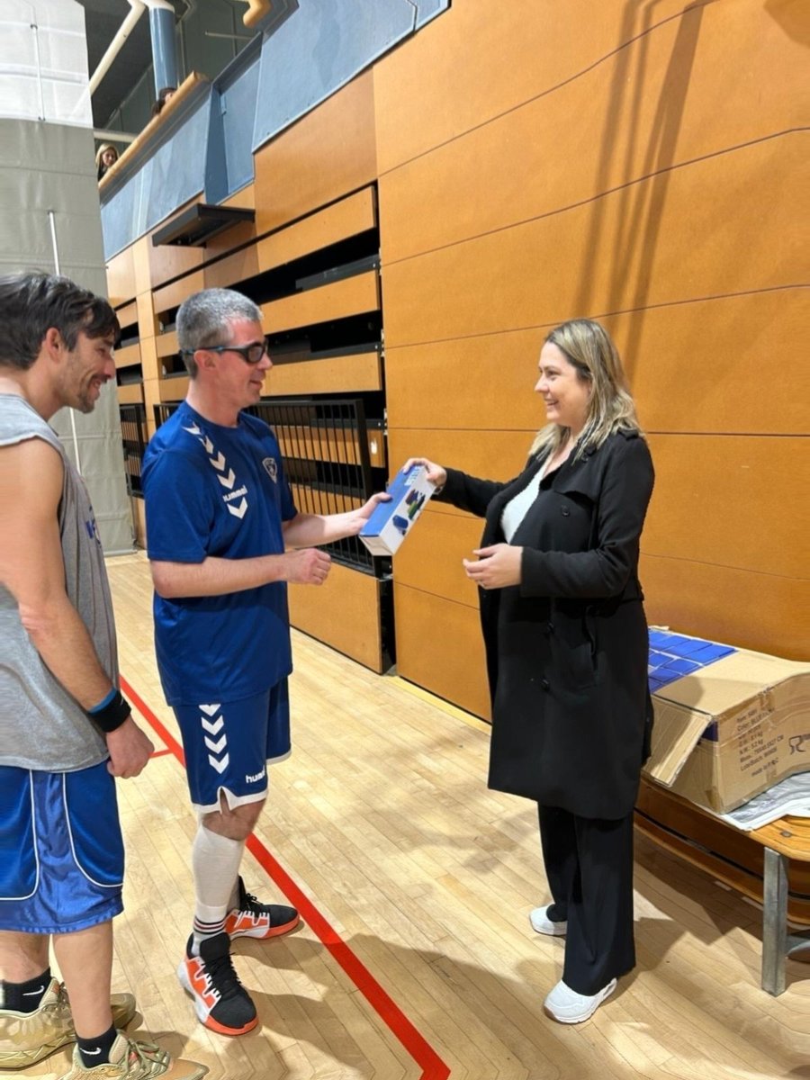 Eliberges's tweet photo. A @aiguesbarcelona donem suport a iniciatives locals que treballen la inclusió i la diversitat. El Projecte Specials del Club SESE,  fomenta la inclusió social del col·lectiu discapacitat intel·lectual a través del temps de lleure i la pràctica esportiva. https://t.co/13oqit0Yok