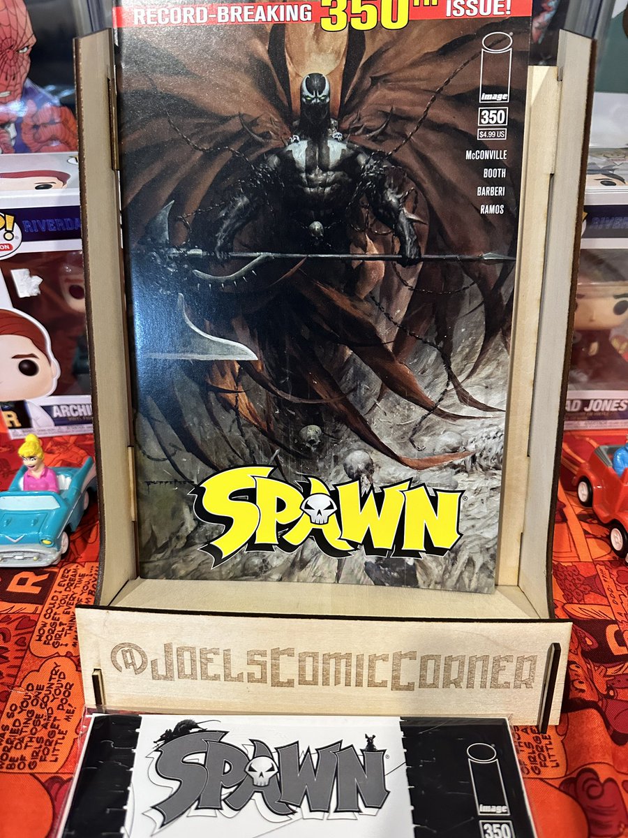 JOELCOMICSTABLE's tweet image. New comic pick up #Spawn no.350 cover A by image comics #ImageComic #Comic #IndieComics #Photo