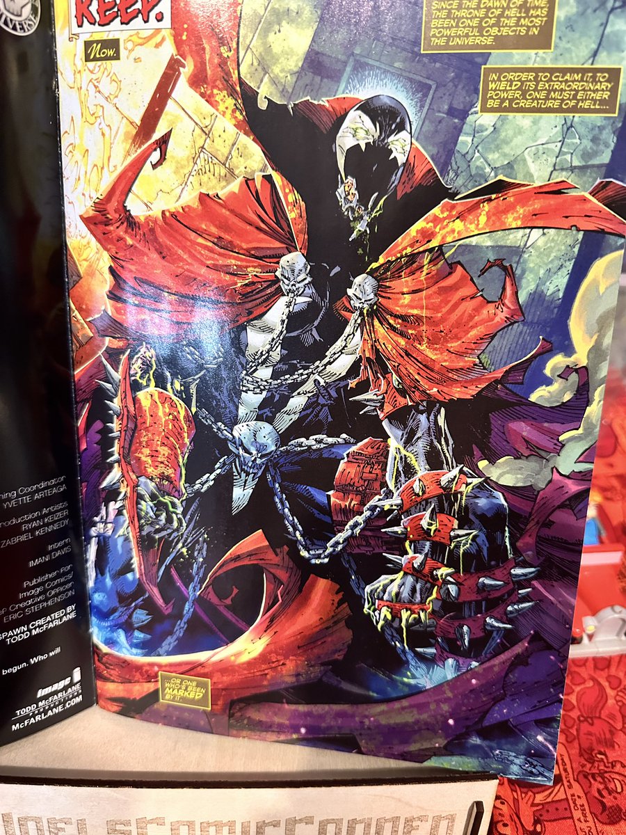 JOELCOMICSTABLE's tweet image. New comic pick up #Spawn no.350 cover A by image comics #ImageComic #Comic #IndieComics #Photo