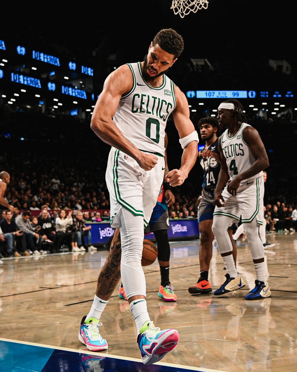 celtics's tweet photo. JT leads our team in: 

PTS
REB
AST
STL (tied for most)

We're watching something special 💪🏽 https://t.co/fX6cfdOy5Q