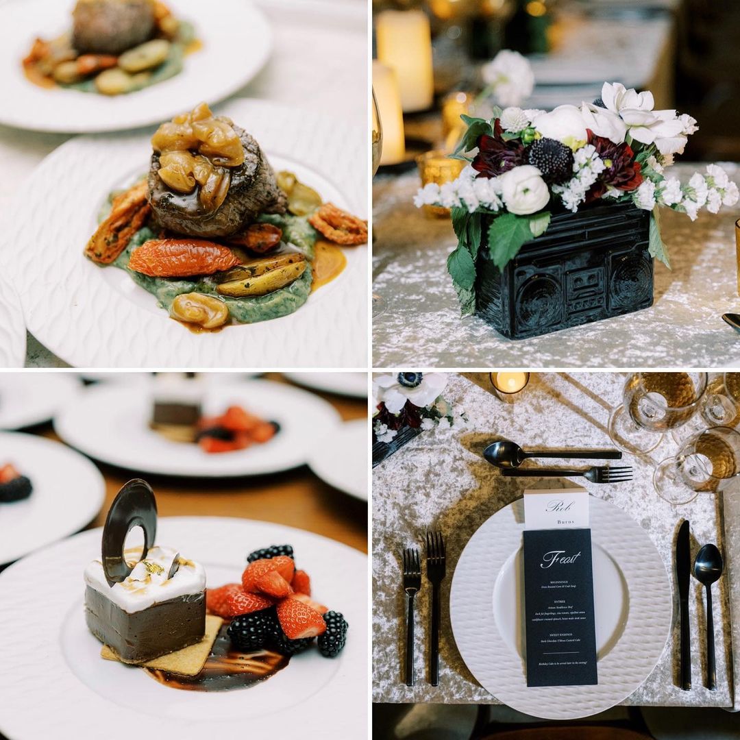 DesignCuisine's tweet photo. We love when our clients put as much emphasis on the birthday menu as the cake! ๐ Such a great evening celebrating @its.me.dj.dan ๐
#DesignCuisineEvents #dmvcatering #food #birthdayinspiration #birthdaymenu #birthdaycatering #foodart #birthdaycake #dccaterer #catering https://t.co/UIfNrx0dzN