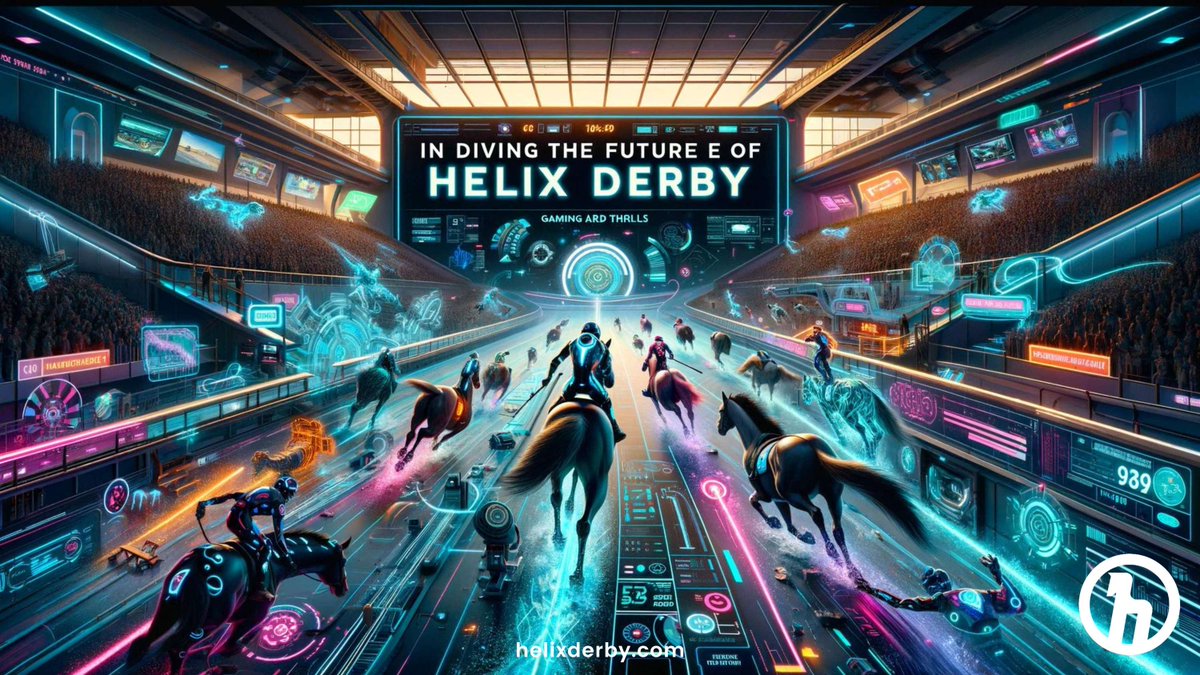 HelixDerby's tweet photo. Join the revolution of virtual horse racing with #HelixDerby! Today's update brings even more thrill to the track. Strategize your way to the top and experience the rush of victory. Are you ready to conquer the digital derby? ππ #RaceIntoTheFuture #VirtualRacingExcellence https://t.co/OOa5WXIMhs