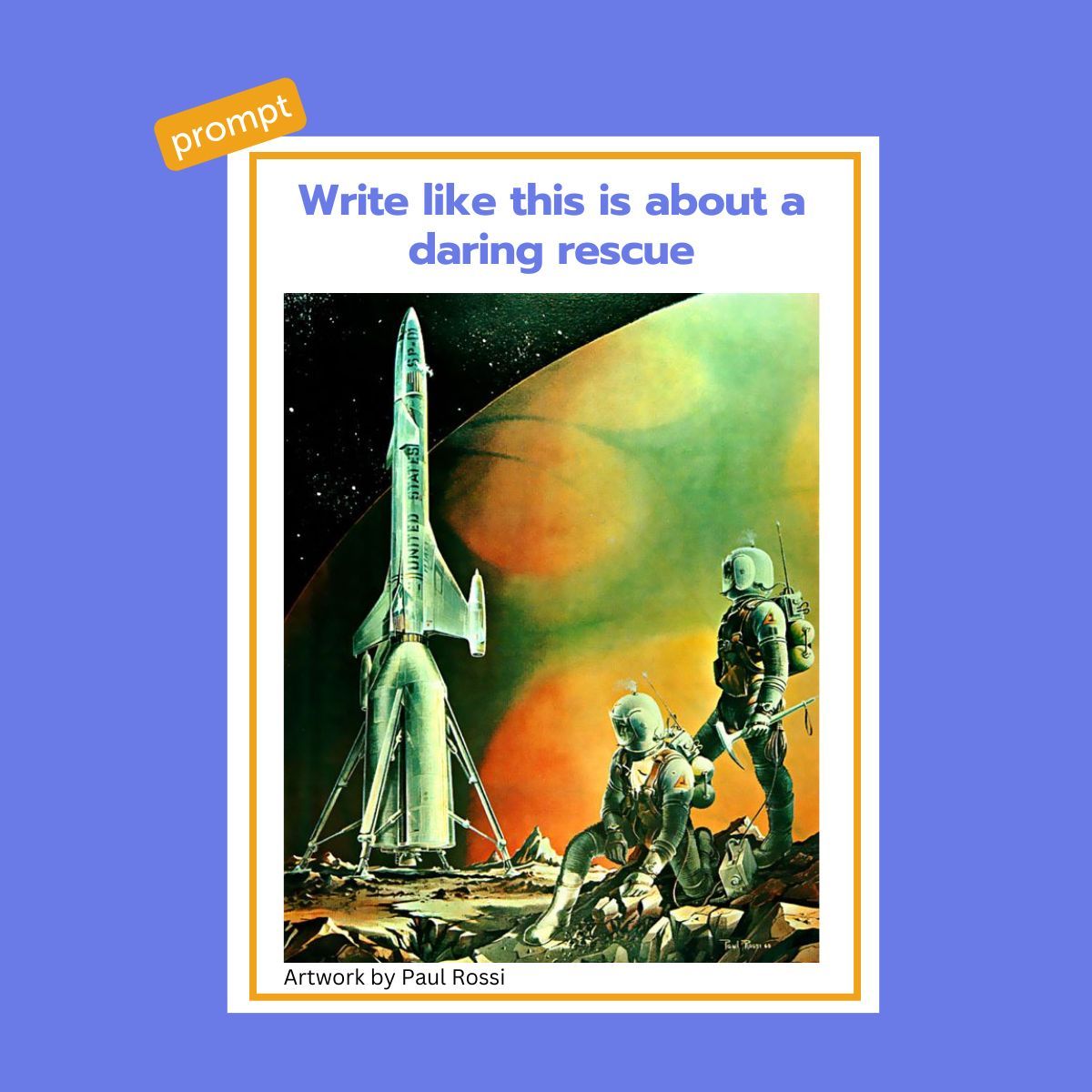 Take your students to space with the Frankenstories Sci-Fi image theme.
Read the story: bit.ly/unknown-doctor…
#CreativeWriting #ClassroomFun #WritingScifi #StrandedInSpace