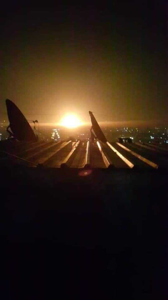 Timesofgaza's tweet image. Earlier Tonight: Israel launched a series of airstrikes over Damascus, Syria, multiple casualties and wounded were reported.