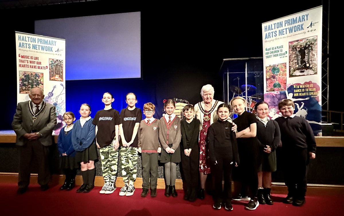 Thank you for inviting us to see the final show tonight, the children all performed brilliantly over the last three nights.

We thoroughly enjoyed tonight’s performance, and proud to see so much talent in Halton’s primary schools.