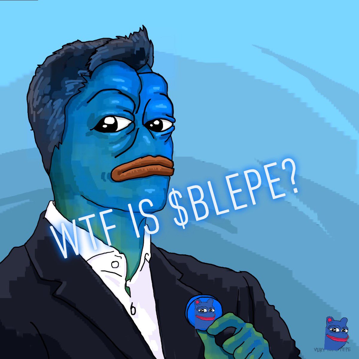 ThomasSuttonJr1's tweet image. WTF IS $BLEPE? @elonmusk  ASK @grok……. @Matt_Furie 👑#KingsofMemes🚀🚀🚀🚀💎
