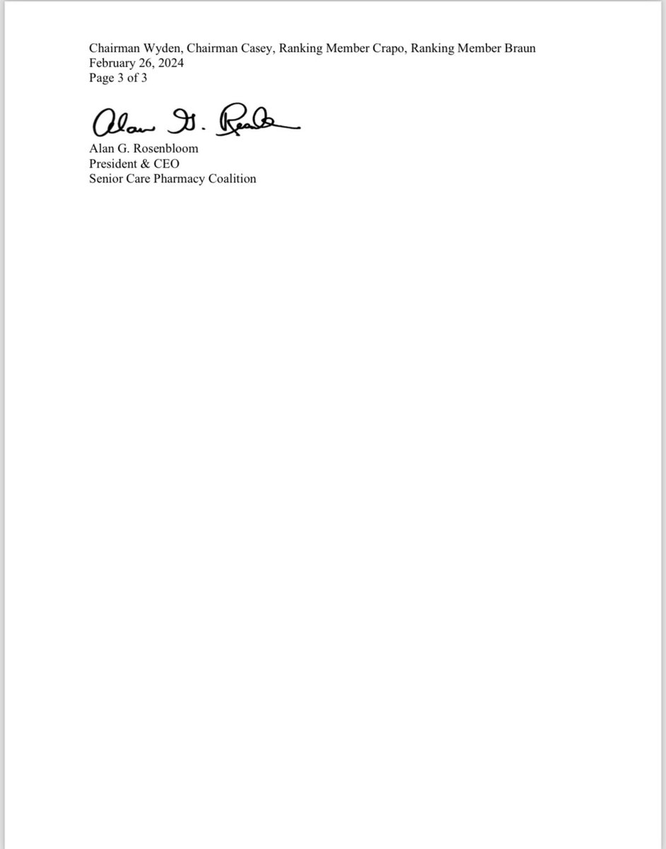 Janice Dean (@janicedean) on Twitter photo The cyber breach that is affecting prescription drugs is still an issue. Especially for our seniors! This is a very serious story that has far reaching impacts. Here is a letter from <a href="/SeniorCareRx/">Senior Care Pharmacy Coalition</a> to <a href="/MikeCrapo/">Senator Mike Crapo</a> <a href="/RonWyden/">Ron Wyden</a> @SenatorBraun <a href="/SenBobCasey/">Bob Casey</a> please read and retweet. The cyber breach that is affecting prescription drugs is still an issue. Especially for our seniors! This is a very serious story that has far reaching impacts. Here is a letter from <a href="/SeniorCareRx/">Senior Care Pharmacy Coalition</a> to <a href="/MikeCrapo/">Senator Mike Crapo</a> <a href="/RonWyden/">Ron Wyden</a> @SenatorBraun <a href="/SenBobCasey/">Bob Casey</a> please read and retweet.