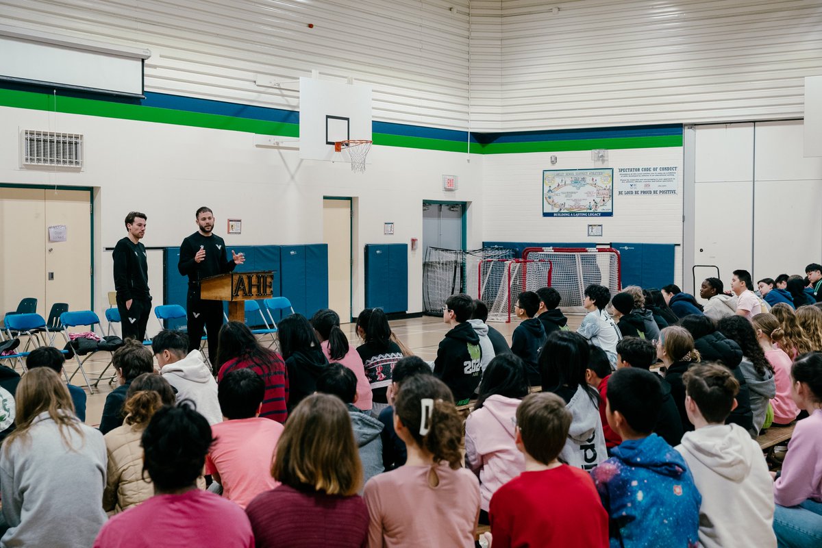 Vancouver FC (@vanfootballclub) on Twitter photo VFC players visited Alex Hope Elementary today on Pink Shirt Day to talk to students about the importance of spreading kindness and creating inclusive environments. ❤️🦅
🔗: vancouverfc.canpl.ca/article/vfc-pl…
✍️: <a href="/LangleyTimes/">Langley Advance Times</a> // Kyler Emerson
#VancouverFC #CanPL VFC players visited Alex Hope Elementary today on Pink Shirt Day to talk to students about the importance of spreading kindness and creating inclusive environments. ❤️🦅
🔗: vancouverfc.canpl.ca/article/vfc-pl…
✍️: <a href="/LangleyTimes/">Langley Advance Times</a> // Kyler Emerson
#VancouverFC #CanPL