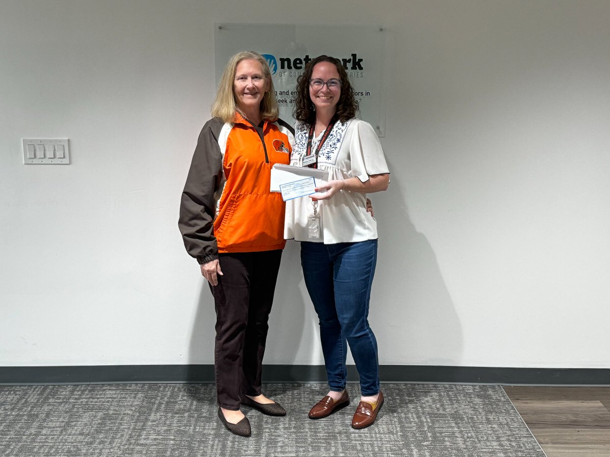 Wow– Our friends at Dallas Area Browns Backers collected and donated an incredible $2,400 to support Network's programs! Thank you so much for helping us fulfill our mission of caring, coaching, and empowering out neighbors in need.