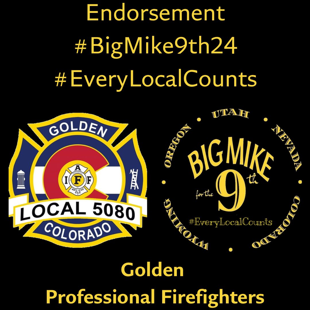 Thank you Golden Professional Firefighters  #EveryLocalCounts #OurIAFF9th #BigMike9th24