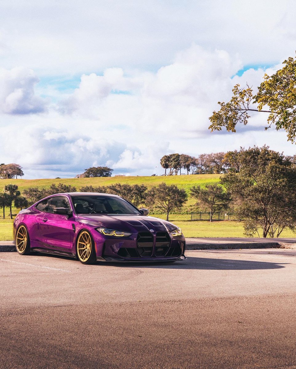 Drove the new M4 Competition. Twilight Purple is the color. $12,000 to order it from BMW. Yes? No?