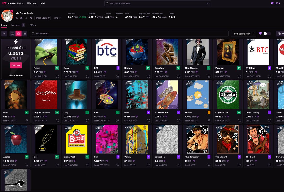 We've arrived <a href="/MagicEden/">Magic Eden 🪄</a>