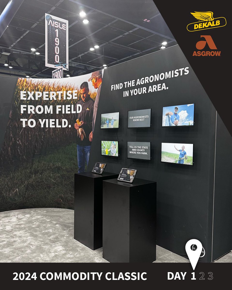 #SuccessStartsHere at Day 1 of @ComClassic. 📍 We’re excited to begin talking with our growers, industry colleagues and ag media here at #Classic24. Stop by Booth 1923 and follow for coverage of our Best in Field awards ceremony this evening. Plus, tag us in all of your photos!