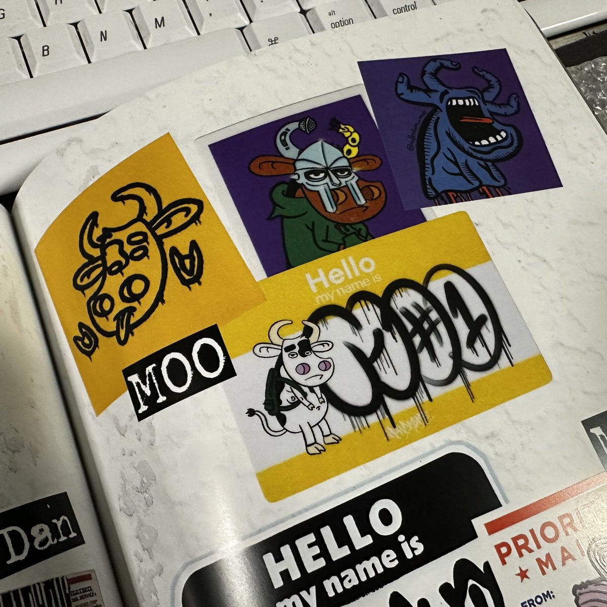 Received my <a href="/tokyowalls1/">Tokyo WALLS</a> ‘Stickers’ Exhibition book containing over 500 artists including some of my favorite #algofam: <a href="/LuckEBK/">EBK</a>, <a href="/manytapes__/">many tapes</a>  and @collcolleagues_moo