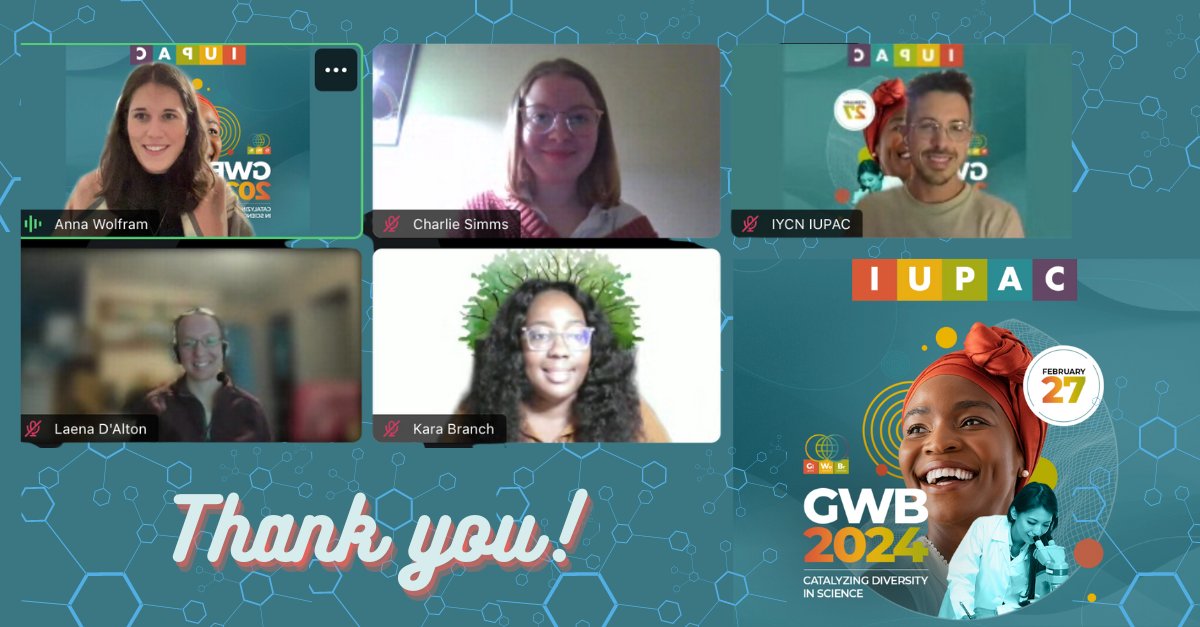 Huge thanks to our Global Women’s Breakfast 2024 panelists @BGDECorp, @laenadalton, & @periodically_ox for inspiring talks on advancing #STEM diversity with knowledge & empathy. 🌟 #STEMDiversity @IntlYoungerChem @_julioterra