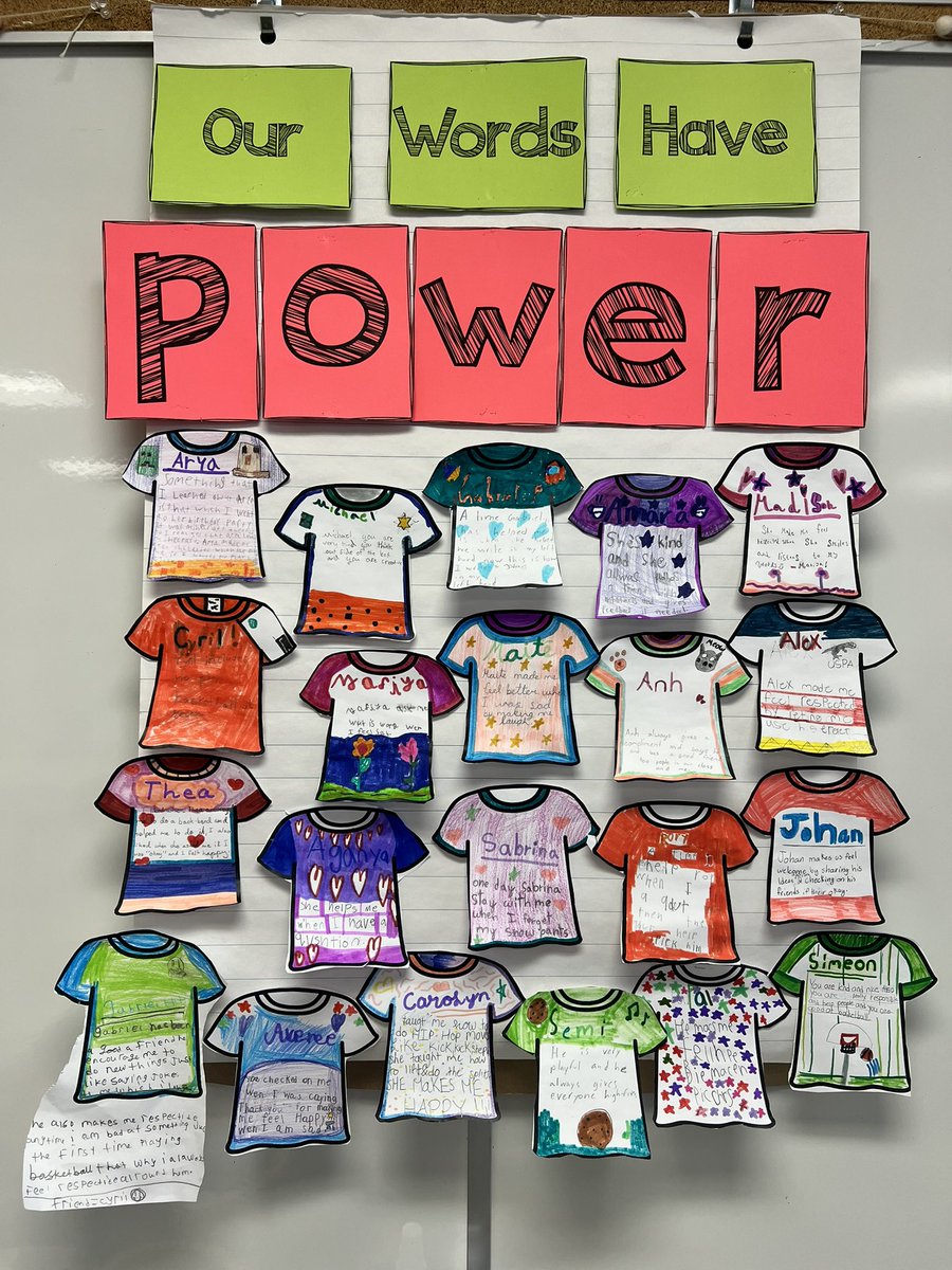 Karen Beltran (@mskbeltran) on Twitter photo Our words have POWER to make our <a href="/stnkspirit/">St. Nicholas WCDSB</a> community a better place.
How have a classmate’s words and actions made you feel respected or included? #PinkShirtDay 🫶🏽 Our words have POWER to make our <a href="/stnkspirit/">St. Nicholas WCDSB</a> community a better place.
How have a classmate’s words and actions made you feel respected or included? #PinkShirtDay 🫶🏽