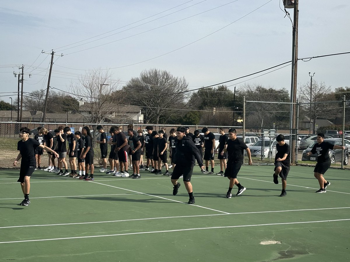 PlanoFootball's tweet photo. Future Wildcats getting after it at @Wilson_Rams and @Aww_CC !! https://t.co/b2gnt37QMZ