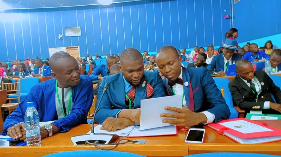 République du Congo
Ouverture ce matin de la session inaugurale de l'assemblée générale du conseil consultatif de la jeunesse du Congo sous le haut patronage de SEM Denis Sassou Nguesso.
#AnnéeDeLajeunesse 
#PutYoungPeopleFirst 
<a href="/FlorianKRF/">Florian Koulimaya 🇨🇬</a> <a href="/DelaliGatsono/">DG</a> <a href="/PNUDRepduCongo/">PNUD Rép du Congo</a>