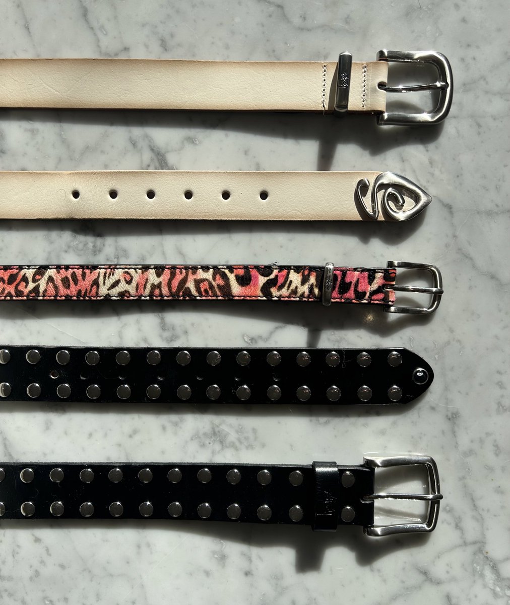 AttireSaint's tweet photo. Stüssy belts going crazy https://t.co/j8CvdmlSZU