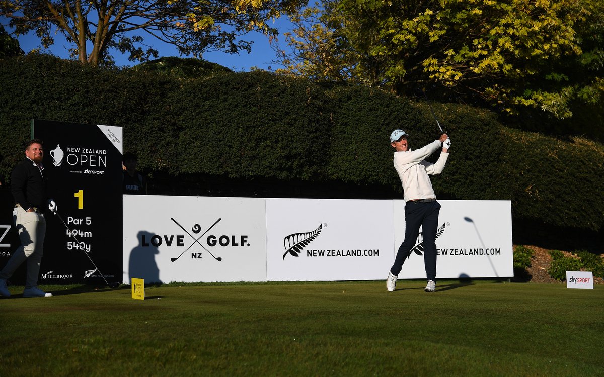 The 103rd New Zealand Open is underway at Millbrook Resort in Queenstown. The Herald has you covered with all the latest news and a live leaderboard so you don't miss any of the action! Follow here: bit.ly/3wGmsai 📷 Photosport