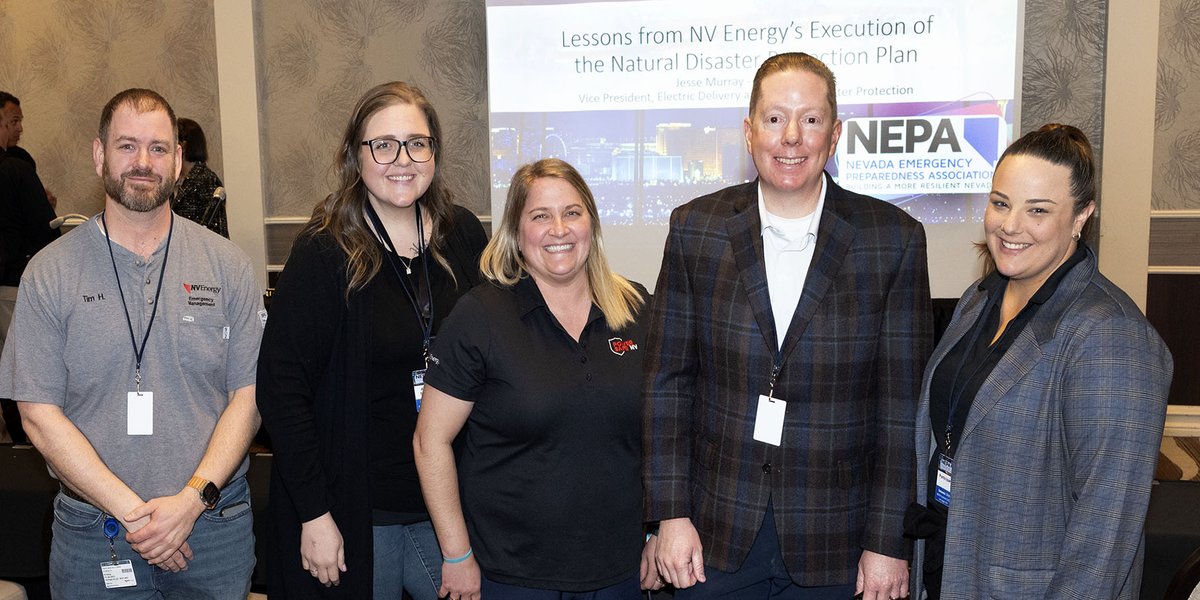 NV Energy joined the #Nevada Emergency Preparedness Association conference this week in #LasVegas – titled ‘Seismic Shift’ - to talk about #EmergencyPlanning & how we all play a role in protecting our communities.⚡#NVEnergy is proud to sponsor this important event.
