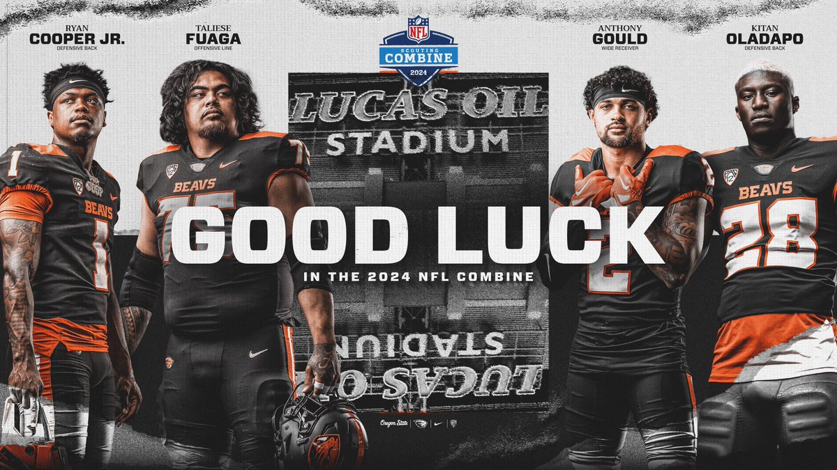 Best of luck to our BEAVS in the NFL Combine, we are all behind you!