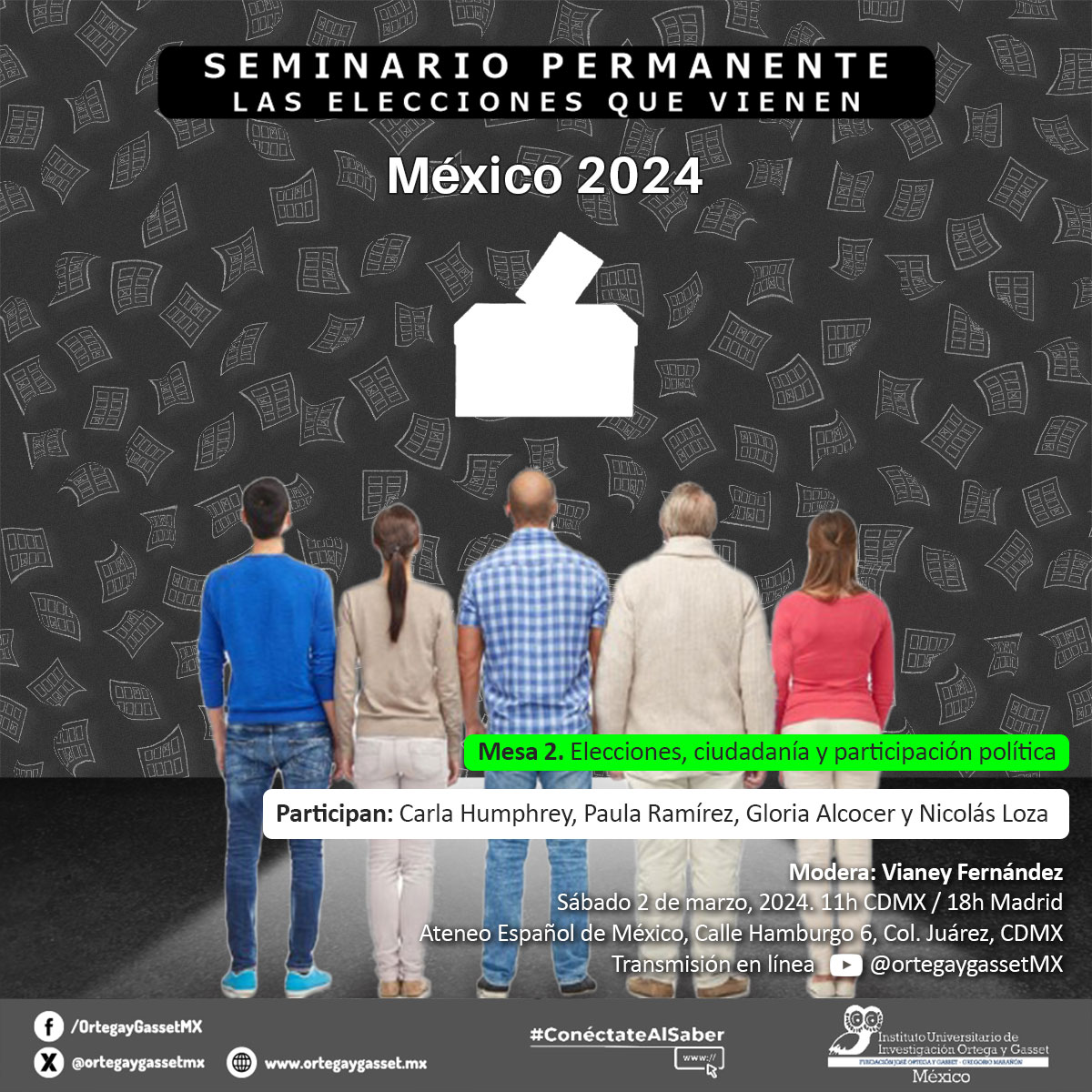 ¿𝗗𝗼́𝗻𝗱𝗲, 𝗰𝘂𝗮́𝗻𝗱𝗼 𝘆 𝗰𝗼́𝗺𝗼 𝘀𝗲 𝗶𝗻𝘀𝘁𝗮𝗹𝗮𝗻 𝗹𝗮𝘀 𝟭𝟳𝟬 𝗺𝗶𝗹 𝗰𝗮𝘀𝗶𝗹𝗹𝗮𝘀 𝗽𝗮𝗿𝗮 𝗹𝗮 𝗲𝗹𝗲𝗰𝗰𝗶𝗼́𝗻 𝗱𝗲𝗹 𝟮 𝗱𝗲 𝗷𝘂𝗻𝗶𝗼 𝗱𝗲 𝟮𝟬𝟮𝟰? ¿Cuántas personas participarán para organizar la jornada electoral? Nuestros invitados te darán una