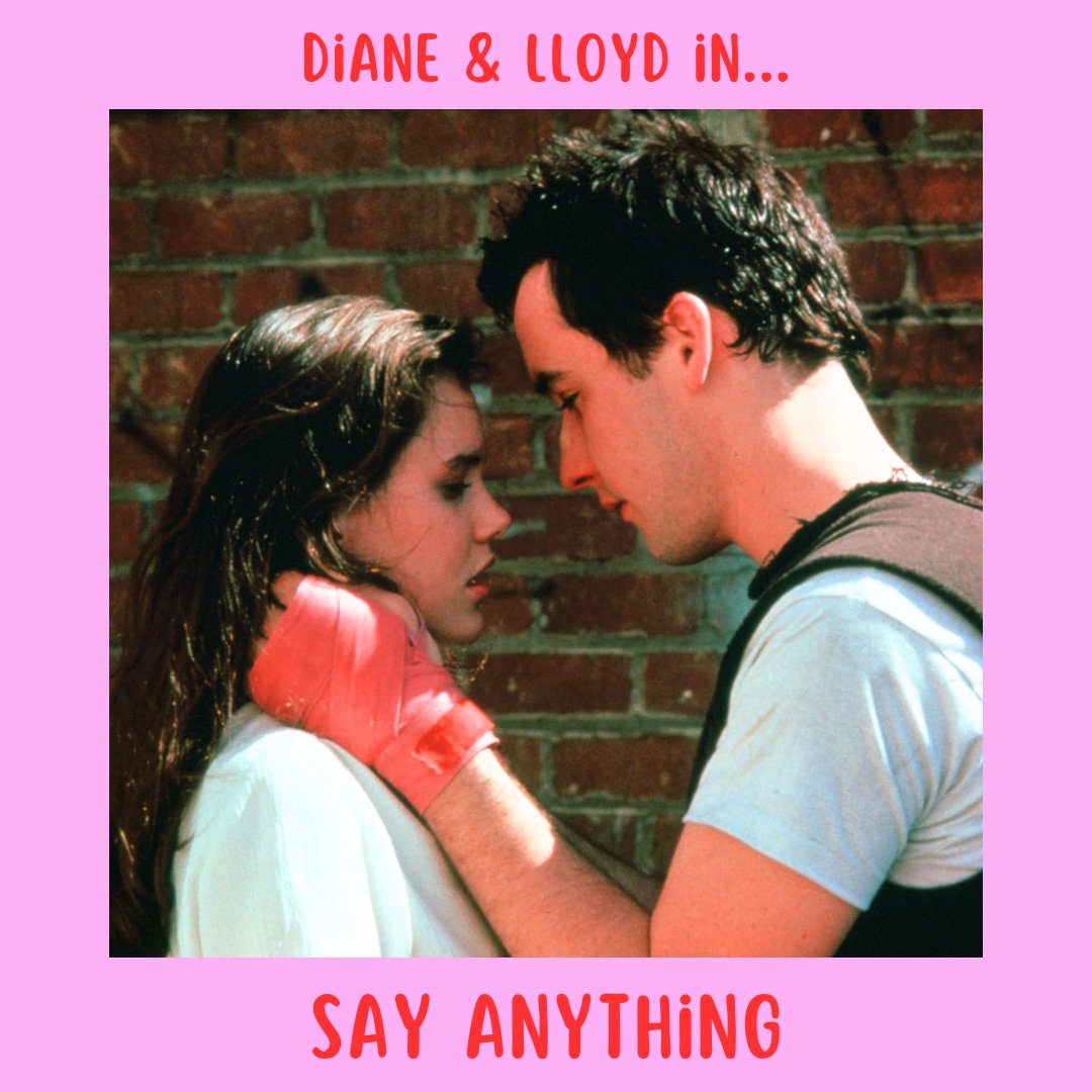 Diane & Lloyd from Say Anything (1989) are next on our list of the best 'opposites attract' couples in '80s movies! 💘

#80smovies #monthoflove #oppositesattract #sayanything
