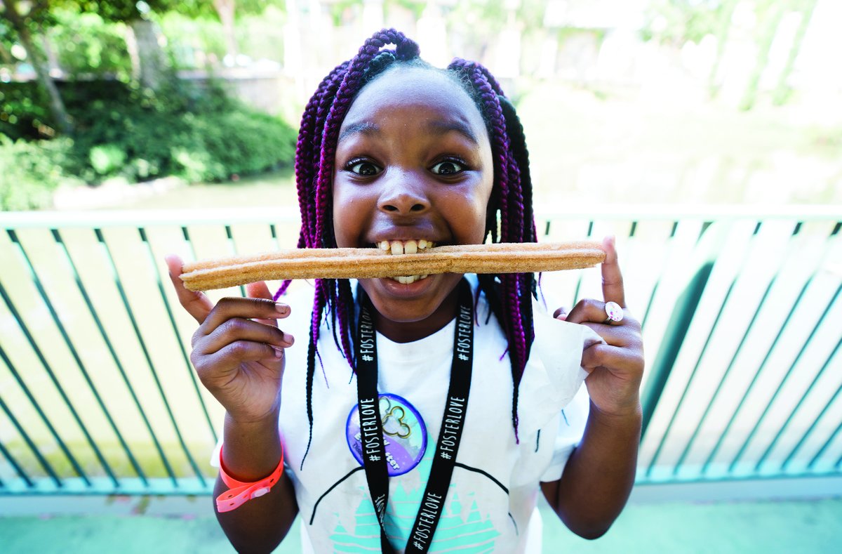 'CHURROSSS' is the phrase we hear kids yell when they get handed a churro at Disney. Help us bring excitement to kids at Disney Days by sponsoring a Sweet Treat: zurl.co/Xe1J #FosterLove #FosterCare #DisneyDays24
