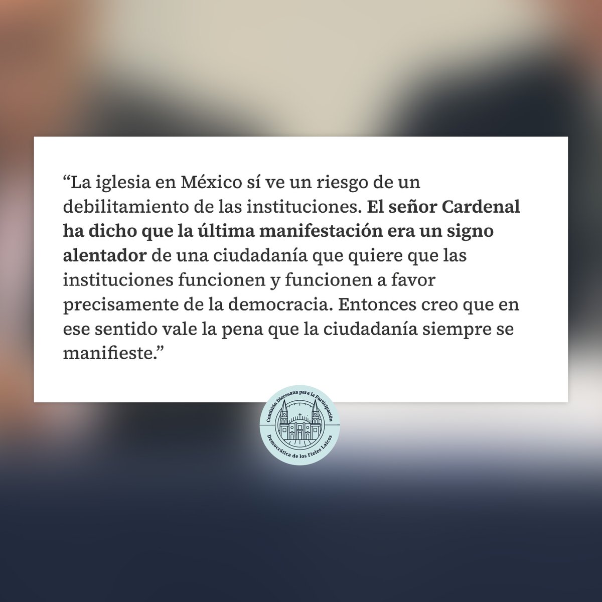 copadefil's tweet image. Es fundamental que como comunidad nos unamos para defender los valores democráticos que nos definen. ¡Comparte este mensaje y únete a nosotros! 🗳️🤝
milenio.com/politica/elecc…
#DeVoto #Elecciones2024MX @MilenioJalisco @cardenalrobles