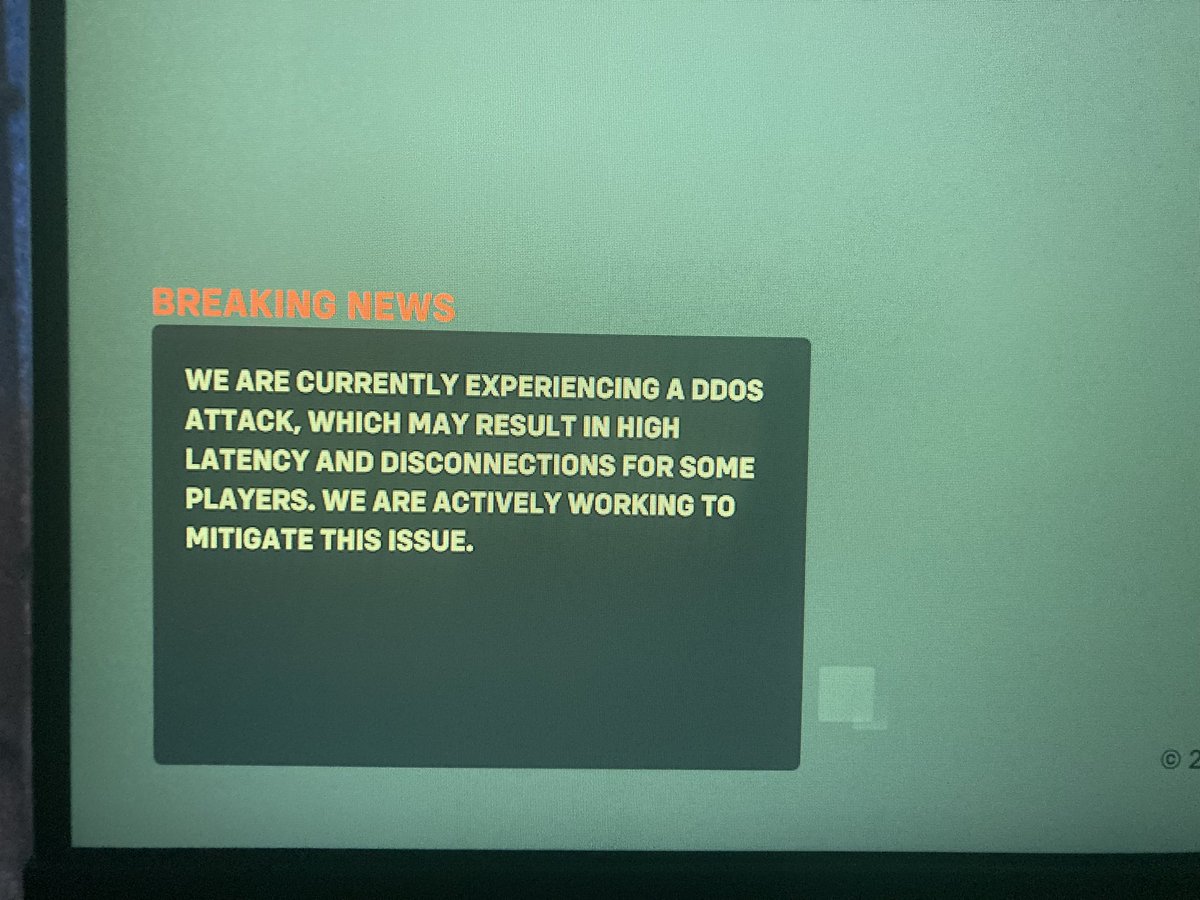 ObscureImagePod's tweet image. Breaking news: Overwatch was just hit with a DDOS attack and now servers are shut down #Overwatch #POTG