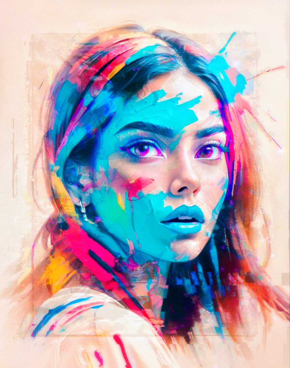 Good Morning, FAM!

This is done using the superposition of many layers on top of each other. 

I create all these layers separately, and with the right sequence of actions, this style is obtained. #Latinka

x.com/AIPSONIC/statu…