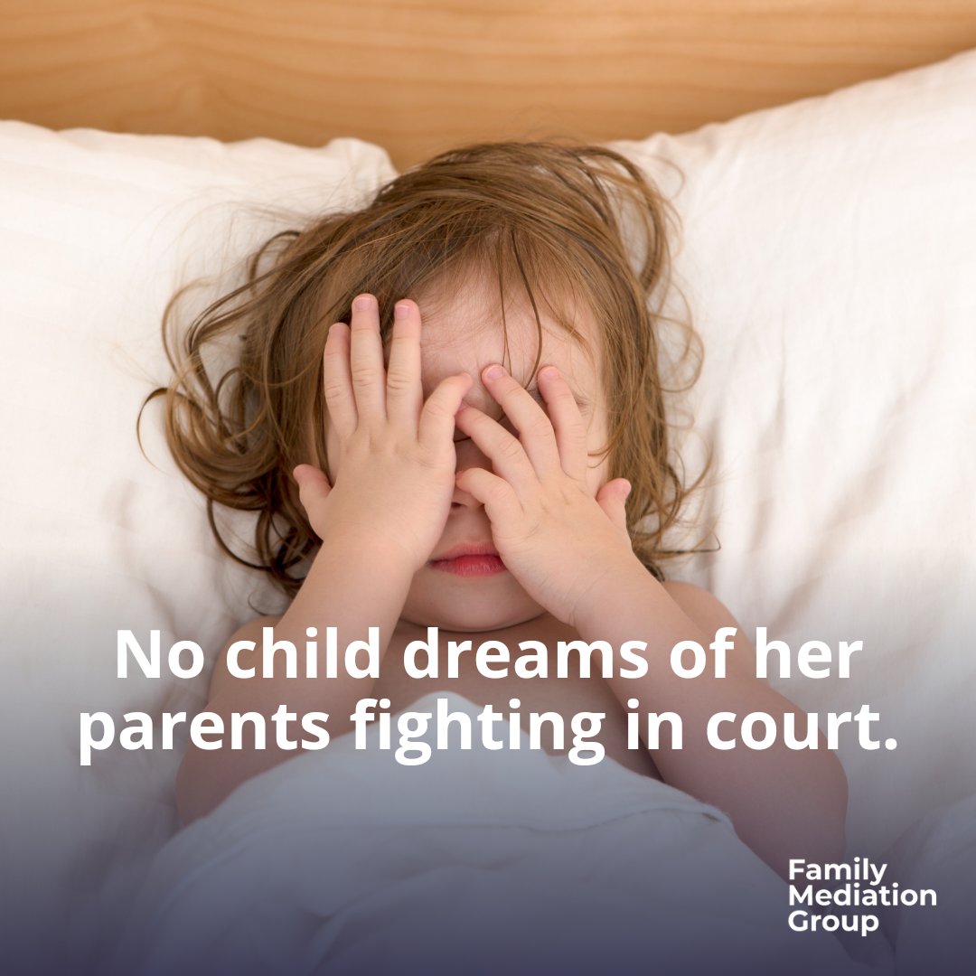 #Divorce doesn't have to mean destroying your child's dreams. ​​​​​​​​
​​​​​​​​
At FMG, we understand the profound impact of family conflict on children. By working together in #mediation, you can create a path that protects their dreams &amp; nurtures a healthy, loving environment.