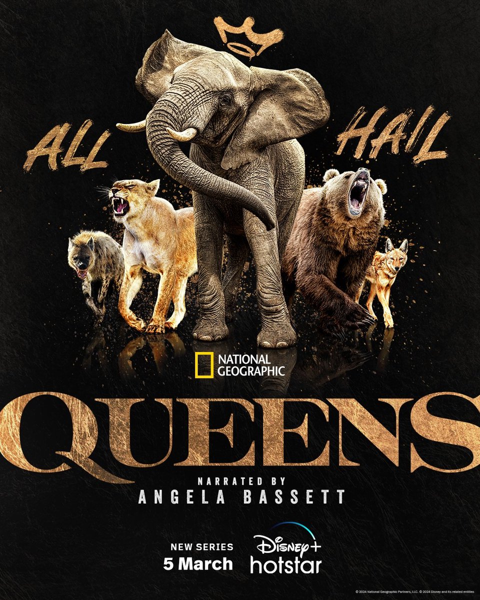 #NationalGeographic Limited Series #Queens Streaming From 5th March On #DisneyPlusHotstar.
Narrated By #AngelaBassett.

#NatGeoQueensOnDisneyPlusHotstar #NatGeoQueens #NetGeo #OTTUpdates #WebSeries #Series #MovieSpy

Follow @MovieSpyy For Latest Entertainment Updates.