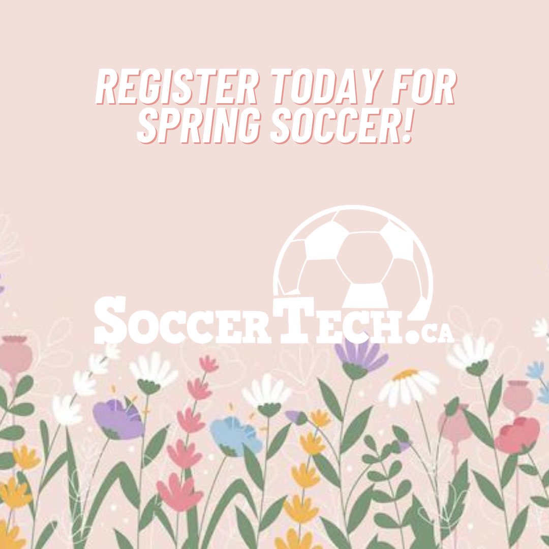 Spring is coming! Secure your spot today 
soccertech.ca
.
.
.
.
.
.
#soccer #soccercalgary #calgarysports #calgarysoccer #youthsoccer #youthsports #yycsoccer #yyc #yycsports #calgaryactivitiesforkids