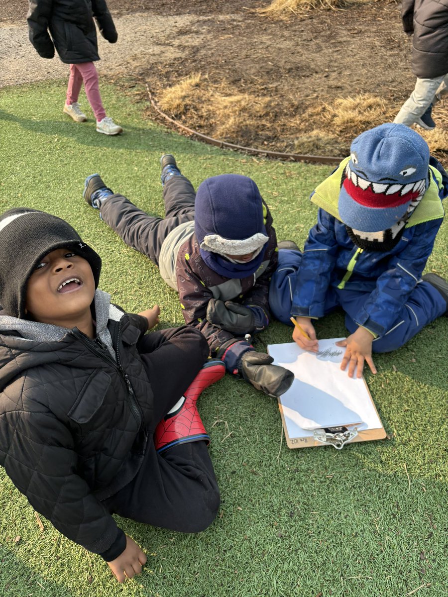 Day 2 <a href="/DPOutdoorEd/">Silver Creek Outdoor Education Centre</a> #kindergartenbioblitz NOTICING what was happening out door using our five senses… it was warm, sunny, windy, wet and cold throughout the day! Thank you <a href="/dp_EarlyYears/">DP Early Years</a> for helping us today!  <a href="/StAlphonsaDP/">St. Alphonsa Catholic Elementary School</a>